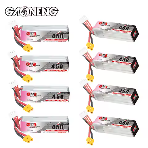 GNB 3S 11.4V 450mAh 80C/160C HV Lipo Battery For iFlight CineBee BetaPFV Beta 85X Brushless Drone Pa