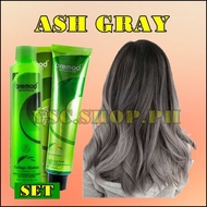 ∋﹍▨BREMOD 8.16 ASH GRAY HAIR COLOR - SET - WITH OXIDIZING