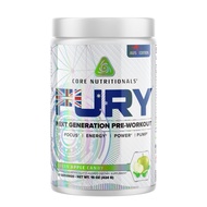 Fury Platinum Pre Workout Intensifier with 375mg Caffeine, 5G Creatine Monohydrate, 6G L-Citruline f