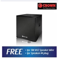 Crown BF-15SW 15" 700W Passive Subwoofer