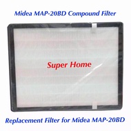 Midea Replacement Compound Filter for Air Purifier MAP-20BD - Genuine Parts