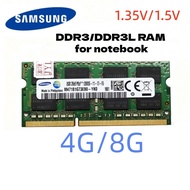 Laptop DDR3 DDR3L RAM 4GB 8GB 1333/1600MHz PC3-12800S SODIMM Memory 1.35V/1.5V 16G Samsung SK