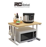 RC-GLobal Microwave Rack / Microwave oven rack / Wooden Microwave oven rack  /  Kitchen rack / Home Rack / table rack / kitchen organizer