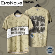 EvoNova New Family Day Jersey Baju Tshirt Lelaki Quick Dry Full Sublimation Microfiber Jersi Couple 