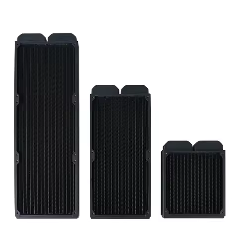 Water Cooling Radiator 140 280 420 High-density copper bar，Water Cool System Computer
