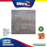 Durafloor Granit Lantai 60X60 Motif Natural Stone Matt Glazed Fg620009
