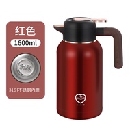 Large-capacity 316L stainless steel insulated water bottle 2026 new model household hot water bottle