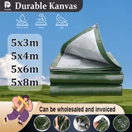 🚀【BIG】IndustrialTarpaulin Cargo Cover 5x3 5x4 5x6 5x8m Truck Tarpaulin Agricultural Tarp Constructio