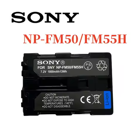 Original NP-FM50 NP FM50 FM55H Camera Battery For Sony NP-FM51 NP-FM30 NP-FM55H DCR-PC101 A100 Serie