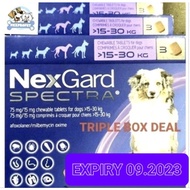 NEXGARD SPECTRA LARGE TRIPLE BOX DEAL