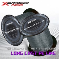 MATEER X8 PE Saltwater Fishing Line 300/500 Meters 8 Strands Extra Strong Bite-Resistant 11.8 kg – 9