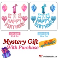 First Year Birthday Party Set Happy Birthday Balloon I Am 1 Today 1 Year Old Baby Boy Girl Birthday 