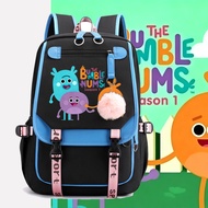 Grumble Bumble Nums backpack student schoolbag kids cartoon