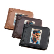 Wallet & Roger Federer Abstract Art Portrait