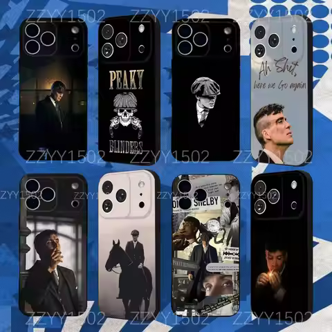P-PeakyS T-Thomas Shelby Blinders Phone Case For iPhone 17,16,15,14,13,12,Pro,Max,Plus,E,SE4,Air,Min