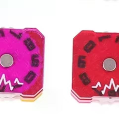 Random 41x20x9mm Wound Tracker 00-99 1 Tracker No Painting Requirement Life Tracker Board Game Count