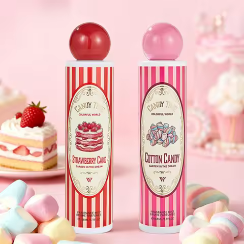 Dubai Arab Gourmand Fragrance 168ml Coconut Strawberry Cake Cotton Candy Fruit Scent Women Fresh Dur