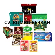 Sembako Murah Paket Sembako D | Beras 5 Kg | Gula 200 Grm | Minyak 2 Ltr | Kecap 60 Ml | Kopi 10 Pcs | Teh | Royco / Masako 94 Grm