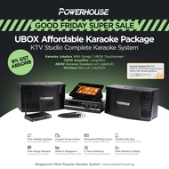 Powerhouse Affordable Home Karaoke System + Powerhouse Touchscreen Jukebox KTV System / Karaoke Box - Karaoke Set