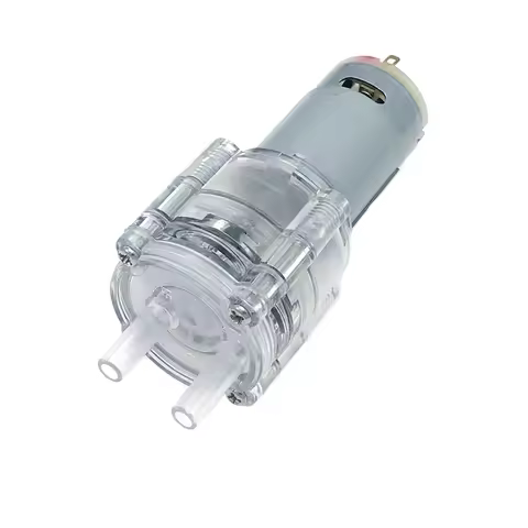 DC 7.4V 12V 24V mini Self-priming Water Pump Micro Transparent Pump Head 395 Motor 84L/H 96L/H Large