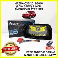 SOUNDSTREAM MAZDA CX-5 2013-2016 (LOW SPEC) 9 INCH ANDROID PLAYER (FREE CAR CAMERA + CASING) CX 5 CX