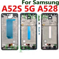 Middle Frame For Samsung A52s 5G SM-A528 Phone LCD Front Frame Housing Bezel Holder