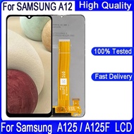 ๑6.5\"Original A12 LCD For Samsung A125 A125F LCD Display With Frame SM-A125FN /DSN LCD Screen T ❥q