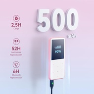 Pemain MP3 AGPTEK 64GB dengan Bluetooth, Pemain Muzik M3 2.4 inci dengan Pembesar Suara dan Radio FM