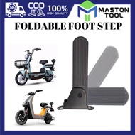 2PCS Ebike Pedal Set Foot Rest Foldable Footrest Pedal Replacement For Electric Bicycle Bike Ebike