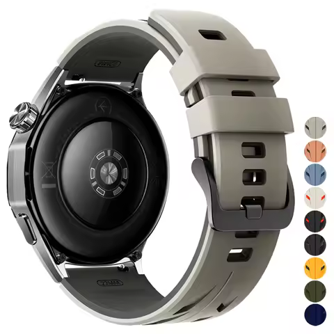 22mm Soft Silicone Strap For TicWatch Pro 3 Ultra Watchband GPS/LTE For TicWatch GTW/GTH2/GTX/S2/E2/