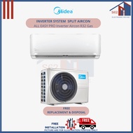 MIDEA System 4 ALL EASY PRO Inverter Aircon R32 Gas MAE-4M30E / MSEID-09x3 + MSEID-18 - 5ticks ✔✔✔✔✔ Built in WIFI