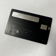American Transport Black Card 100F Long Card Metal Card Black Business Metal Avatar Card Entertainme
