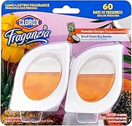 Clorox Fraganzia Small Spaces Air Freshener in Hawaiian Escape, 2ct | Peel & Place Air Freshener, No