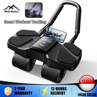 Abdominal Wheel Multi-Functional Automatic Rebound Muscle Elbow Support Exercise Fitness Wheel fitne