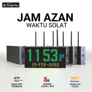 Jam Azan | Jam Digital | Jam Waktu Solat | Prayer Time Clock | Jam Masjid | Jam Solat | Jam Solat Ja