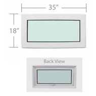 3'' ALUMINIUM TOP HUNG WINDOW