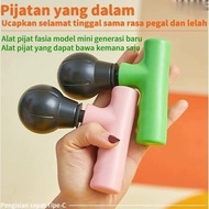 ( MY ACC ) Mini Facial Gun / Mini Massager Gun / Alat Pijat Elektrik Muscle Massager