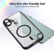 Nothing CMF Phone 1 Case Frosted Transparent Magnetic Casing For Nothing CMF Phone 1 5G Phone Case