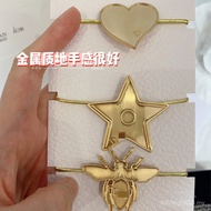 Hair Tie Souvenir Three-Piece Set Five-Pointed Star Retro Classic Little Bee Gold New Style Exquisit