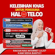 HALO TELCO PLAN DATA BESAR 300GB/150GB