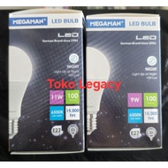 CAHAYA MEGAMAN 9WATT & 11 WATT SENSOR BULB