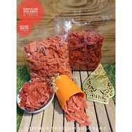 MERAH (Raw Fertilizer) Red Fish Shape Crackers Are Booming Prosperous, 250g, 500g, 1kg