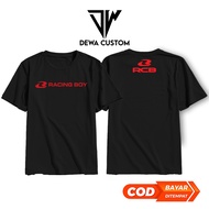 Kaos Baju Distro RCB NEW RACINGBOY OTOMOTIF TERBARU Terlaris INDONESIA RESMI TERLARIS TERMURAH BAHAN