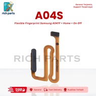 Flexible Power On Off Samsung A04S A047F + Fingerprint Rich Parts