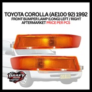 TOYOTA COROLLA (AE100 92) 1992  FRONT BUMPER LAMP (LONG) LEFT / RIGHT AFTERMARKET PRICE PER PCS
