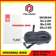 INNER TYRE 16/18/20 x 3.0 AV POLYGON TUBE