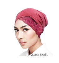 Inner Lace Cooling Soft Comfortable Anak Tudung/ Anak Tudung Lace Inner Tudung