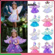 NOVOCCT Angel Feather Wings Set, LED Wings Light Up Glowing Wings,  Party Props Feather Decor Dance 