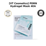 [VT Cosmetics] PDRN Hydrogel Mask 4EA / Korean Hydrogel Mask / Deep Moisture / 100% Genuine by JUJUY
