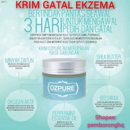 KRIM GATAL KULIT EKZEMA LULUS KKM Ozpure Eczema Cream SABUN SOAP ECZEMA KRIM GATAL KURAP ALERGI 50G 